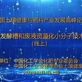 （七）回放—— “檸檬酸發(fā)酵糟和廢液資源化小分子技術”專場